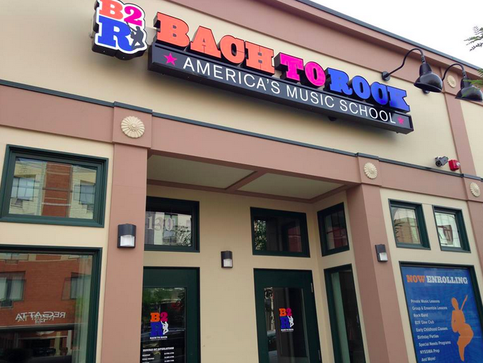 Classes filled up quickly at the Bach to Rock franchise school in Mamaroneck, New York, which opened in September 2014.